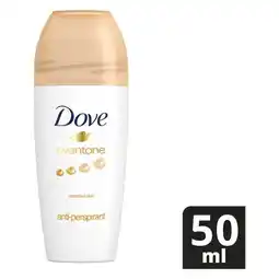 Pick n Pay Liquor Dove Even Tone Sensitive Antiperspirant Roll On Deodorant 50ml offer