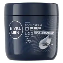 Pick n Pay Liquor Nivea Men Body Cream Deep Impact 400ml offer