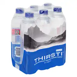 Pick n Pay Liquor Thirsti Sparkling Water 500ml x 6 offer