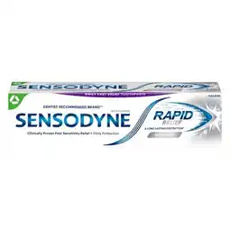 Pick n Pay Liquor Sensodyne Rapid Relief Whitening Toothpaste 75ml offer