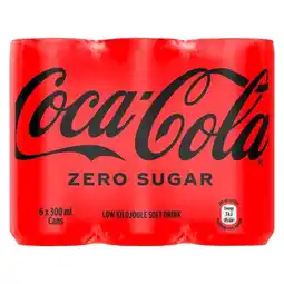Pick n Pay Liquor Coca-Cola Zero Can 6 x 300ml offer