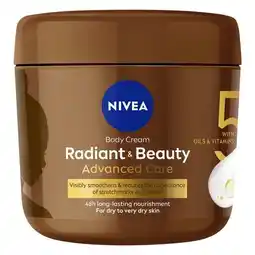 Pick n Pay Liquor Nivea Radiant & Beauty Advanced Care Body Cream 400ml offer