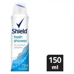 Pick n Pay Liquor Shield Women Fresh Shower Antiperspirant Deodorant Body Spray 150ml offer