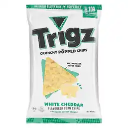 Pick n Pay Liquor Trigz White Cheddar Crunchy Popped Chips 85g offer