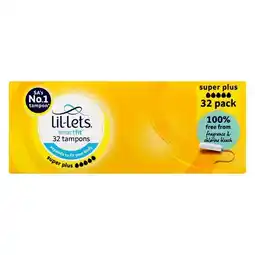 Pick n Pay Liquor Lil-lets Smartfit Super Plus Tampons 32 Pack offer