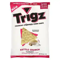 Pick n Pay Liquor Trigz Kettle Crunch Corn Chips 28g offer
