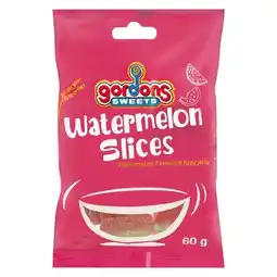 Pick n Pay Liquor Gordons Sweets Watermelon Slices 60g offer