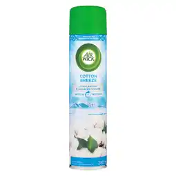 Pick n Pay Liquor Airwick Air Freshener Cotton Breeze 280ml offer