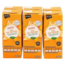 Pick n Pay Liquor PnP Long Life Orange Juice 200ml x 6 offer