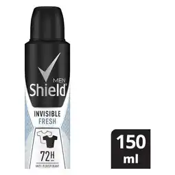 Pick n Pay Liquor Shield Men Invisible Fresh Antiperspirant Deodorant Body Spray 150ml offer