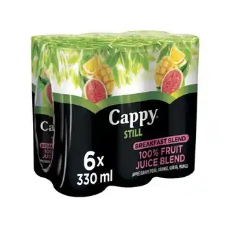 Pick n Pay Liquor Cappy Fruit Juice Breakfast Blend 6 x 330ml offer