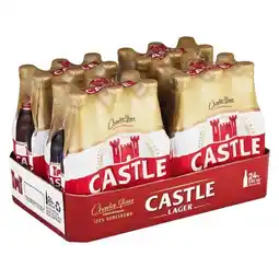 Pick n Pay Liquor Castle Lager Local Beer 24 x 330ml offer