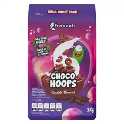 Pick n Pay Liquor Froozels Chocolate Flavoured Hoops 1kg offer