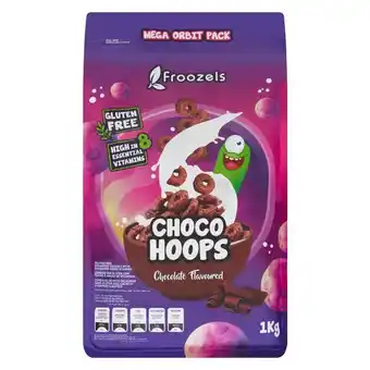 Pick n Pay Liquor Froozels Chocolate Flavoured Hoops 1kg offer