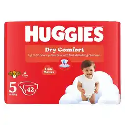 Pick n Pay Liquor Huggies Dry Comfort Nappies Value Pack S5 42 Pack offer