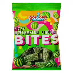 Pick n Pay Liquor Gordons Sweets Watermelon Liquorice Bites 60g offer