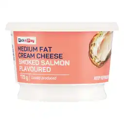 Pick n Pay Liquor PnP Medium Fat Smoked Salmon Flavoured Cream Cheese 175g offer