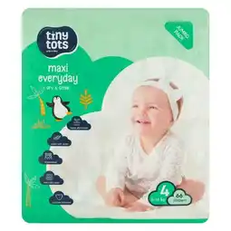 Pick n Pay Liquor PnP Tiny Tots Maxi Size 4, 66 Nappies offer