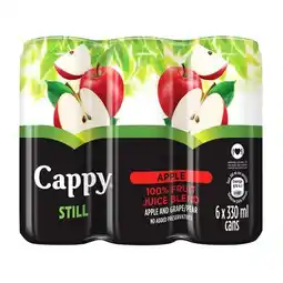 Pick n Pay Liquor Cappy Fruit Juice Apple 6 x 330ml offer