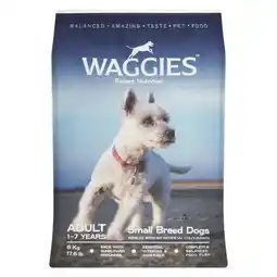 Pick n Pay Liquor Waggies Small Breed Adult 8kg offer