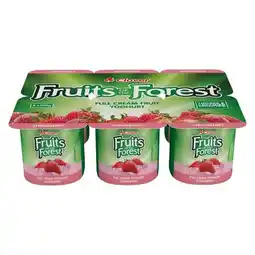 Pick n Pay Liquor Clover Fruits Of The Forest Full Cream Strawberry Yoghurt 6 Pack offer