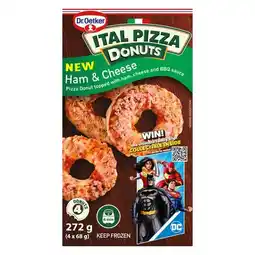 Pick n Pay Liquor Dr Oetker Ital Ham & Cheese Pizza Donuts 272g offer