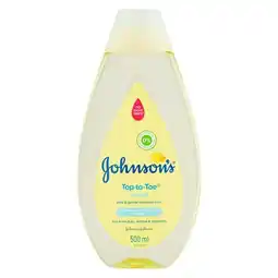 Pick n Pay Liquor Johnson's Top To Toe Baby Wash 500ml offer