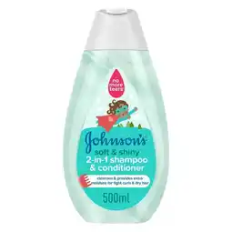 Pick n Pay Liquor Johnson's Soft & Shiny Shampoo 500ml offer