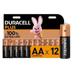 Pick n Pay Liquor Duracell Plus AA Batteries 12 Pack offer