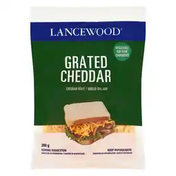 Pick n Pay Liquor Lancewood Grated Cheddar Cheese 200g offer