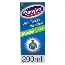Pick n Pay Liquor Benylin Wet Cough Menthol 200ml offer