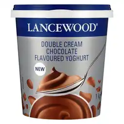 Pick n Pay Liquor Lancewood Double Cream Chocolate Yoghurt 1kg offer