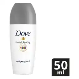 Pick n Pay Liquor Dove Invisible Dry Antiperspirant Roll-On 50ml offer