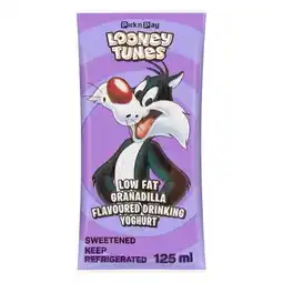 Pick n Pay Liquor PnP Low Fat Granadilla Flavoured Drinking Yoghurt Sachet 125g offer