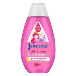 Pick n Pay Liquor Johnson's Shiny Drops Kids Shampoo 500ml offer