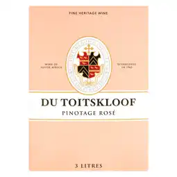 Pick n Pay Liquor Du Toitskloof Pinotage Rose 3L offer