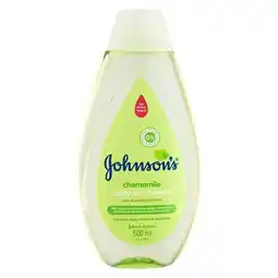 Pick n Pay Liquor Johnson's 3in1 Wash Chamomile 500ml offer