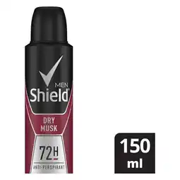 Pick n Pay Liquor Shield Anti Perspirant Aerosol for Men Fresh Musk 150ml offer