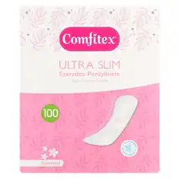 Pick n Pay Liquor Comfitex Scented Ultra Slim Pantyliners 100 Pack offer