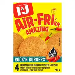 Pick n Pay Liquor I&J Air-Fri'kn Amazing Rock'n Blazing Hot Burgers 280g offer