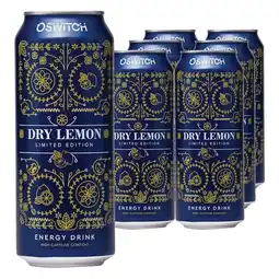 Pick n Pay Liquor Switch Energy Dry Lemon 6 x 500ml offer
