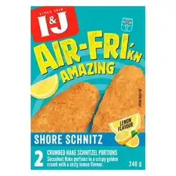 Pick n Pay Liquor I&J Air-Fri'kn Amazing Lemon Flavour Frozen Shore Shnitz 240g offer