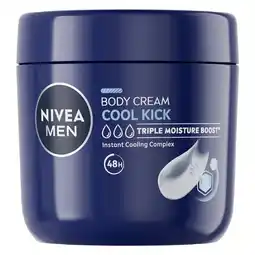 Pick n Pay Liquor Nivea Cool Kick Body Cream 400ml offer