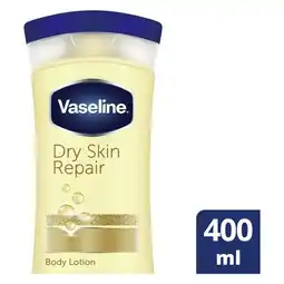 Pick n Pay Liquor Vaseline Intensive Care Dry Skin Repair Moisturizing Body Lotion 400ml offer