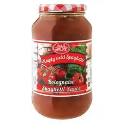 Pick n Pay Liquor All Joy Spaghetti Bolognaise 820g offer