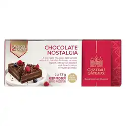 Pick n Pay Liquor Chateau Gateaux Chocolate Nostalgia Cake Slices 2 x 150g offer
