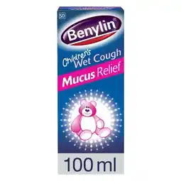 Pick n Pay Liquor Benylin Wet Cough for Children 100ml offer