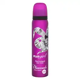 Pick n Pay Liquor Playgirl Diamonds Perfumed Body Spray 90ml offer