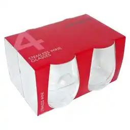 Pick n Pay Liquor Zavaro Home Wine Glass 550ml 4 Pack offer