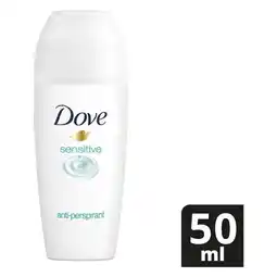 Pick n Pay Liquor Dove Sensitive Antiperspirant Roll On 50ml offer